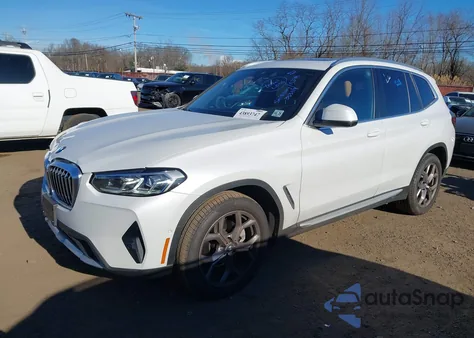 2023 BMW X3 xDrive30I from USA, damaged, VIN 5UX53DP01P9N75366